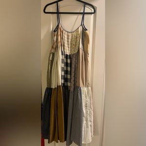 New without tags La Reunion patchwork dress, 36